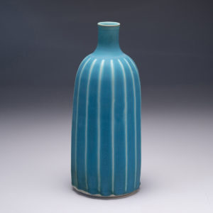 トルコ青釉花生